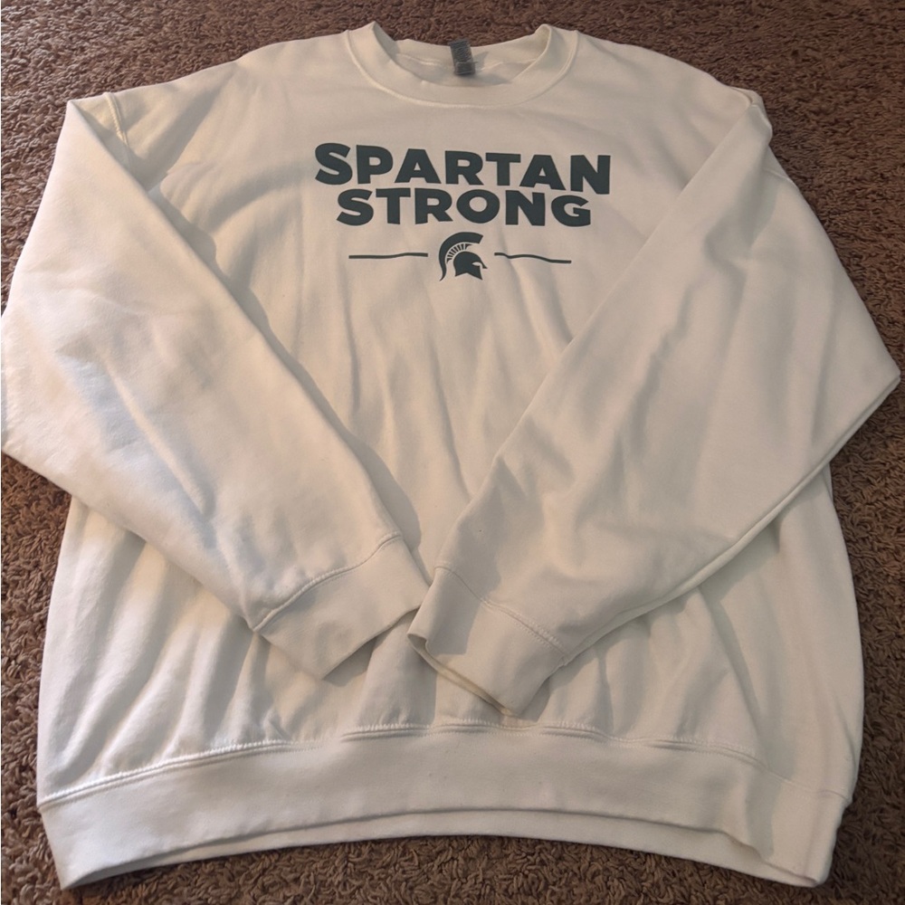 MSU Spartan Strong Crewneck